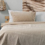 Комплект покривало 220/240 с калъфки  MERINOS бежово